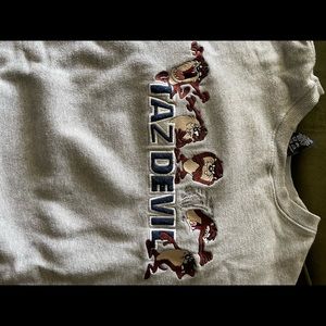 Size XL Taz Devil sweatshirt.. rarely was worn and put away .. time to part with